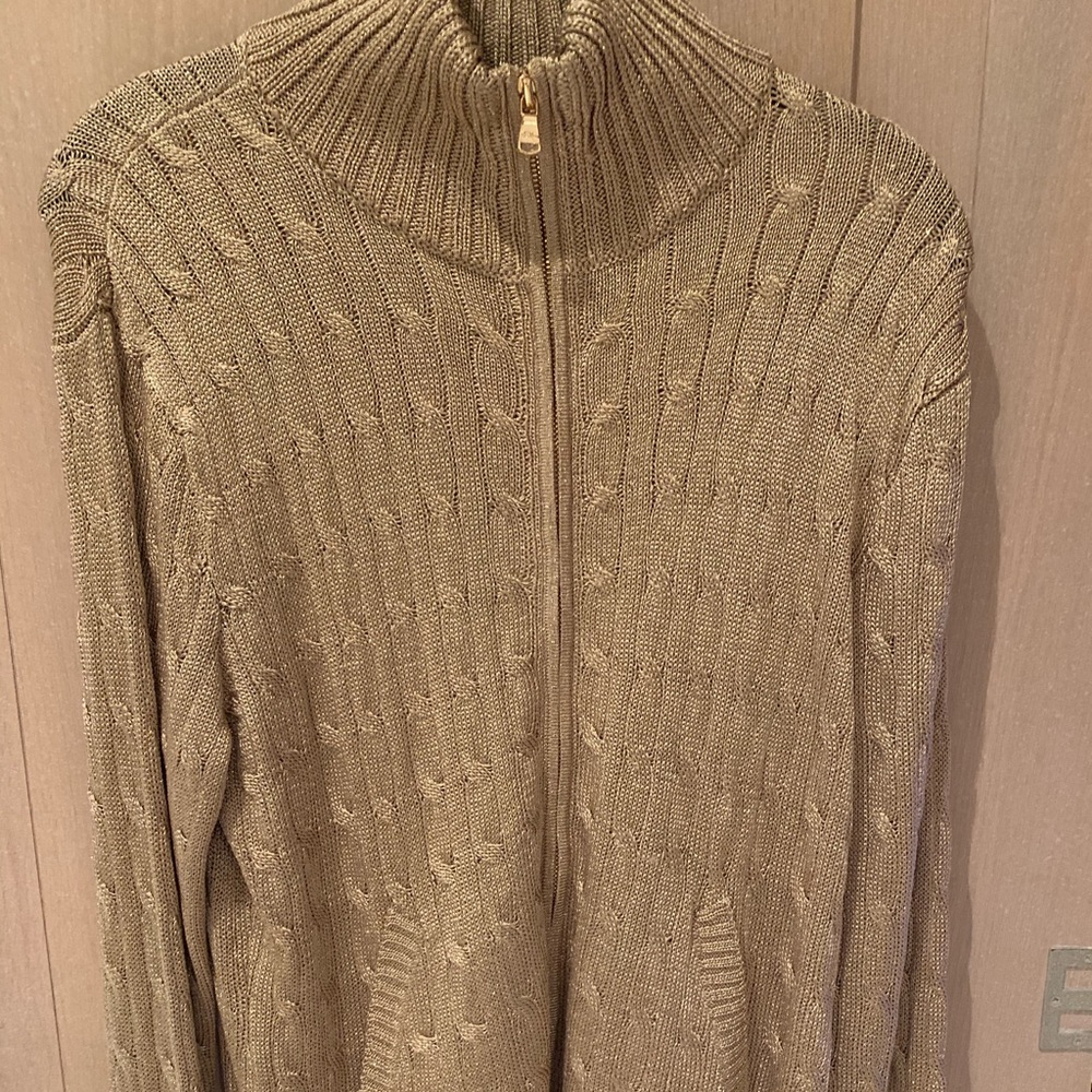 Ralph Lauren Black Label gold sweater